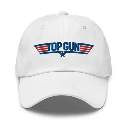 Top Gun Red & Blue Logo Classic Dad Hat - Paramount Shop