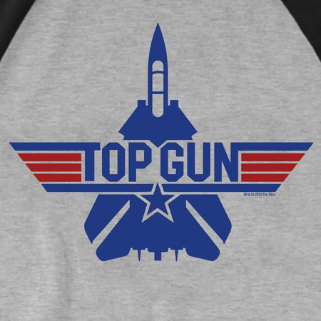 Top Gun Unisex 3/4 Sleeve Raglan Shirt - Paramount Shop