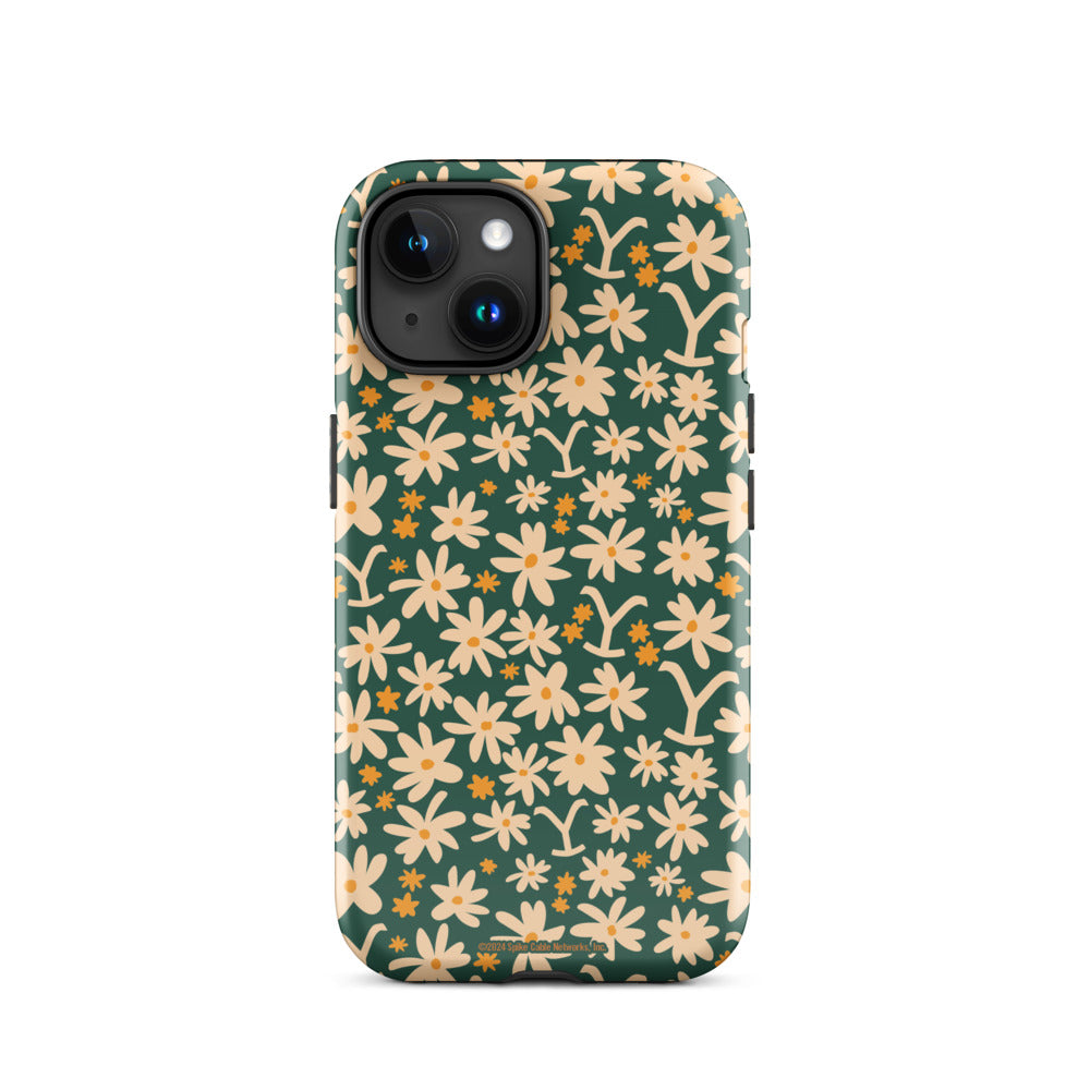 Yellowstone Floral Tough iPhone Case - Paramount Shop