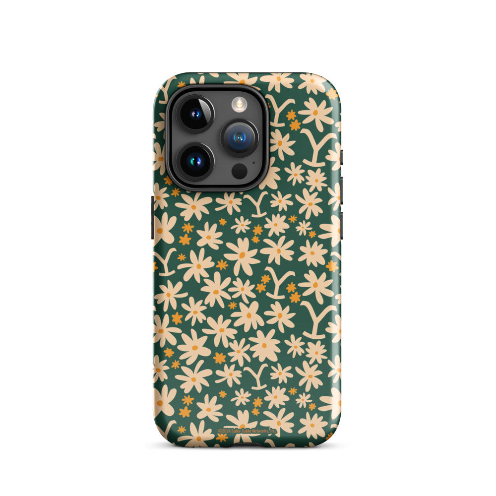 Yellowstone Floral Tough iPhone Case - Paramount Shop