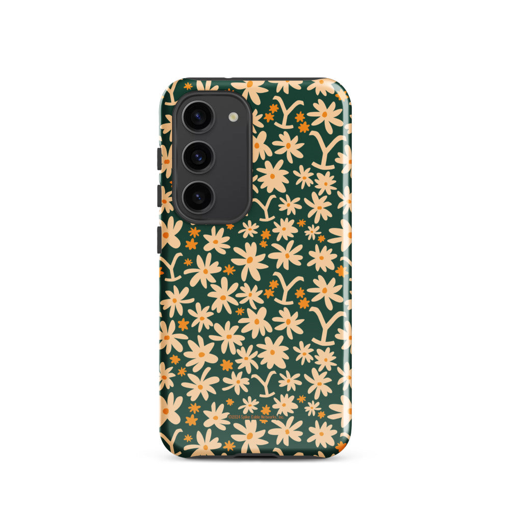 Yellowstone Floral Tough Samsung Case - Paramount Shop