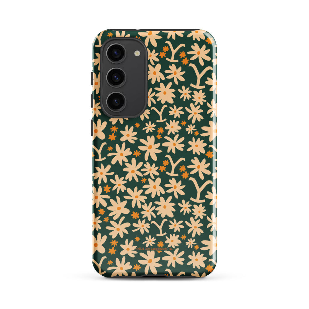 Yellowstone Floral Tough Samsung Case - Paramount Shop