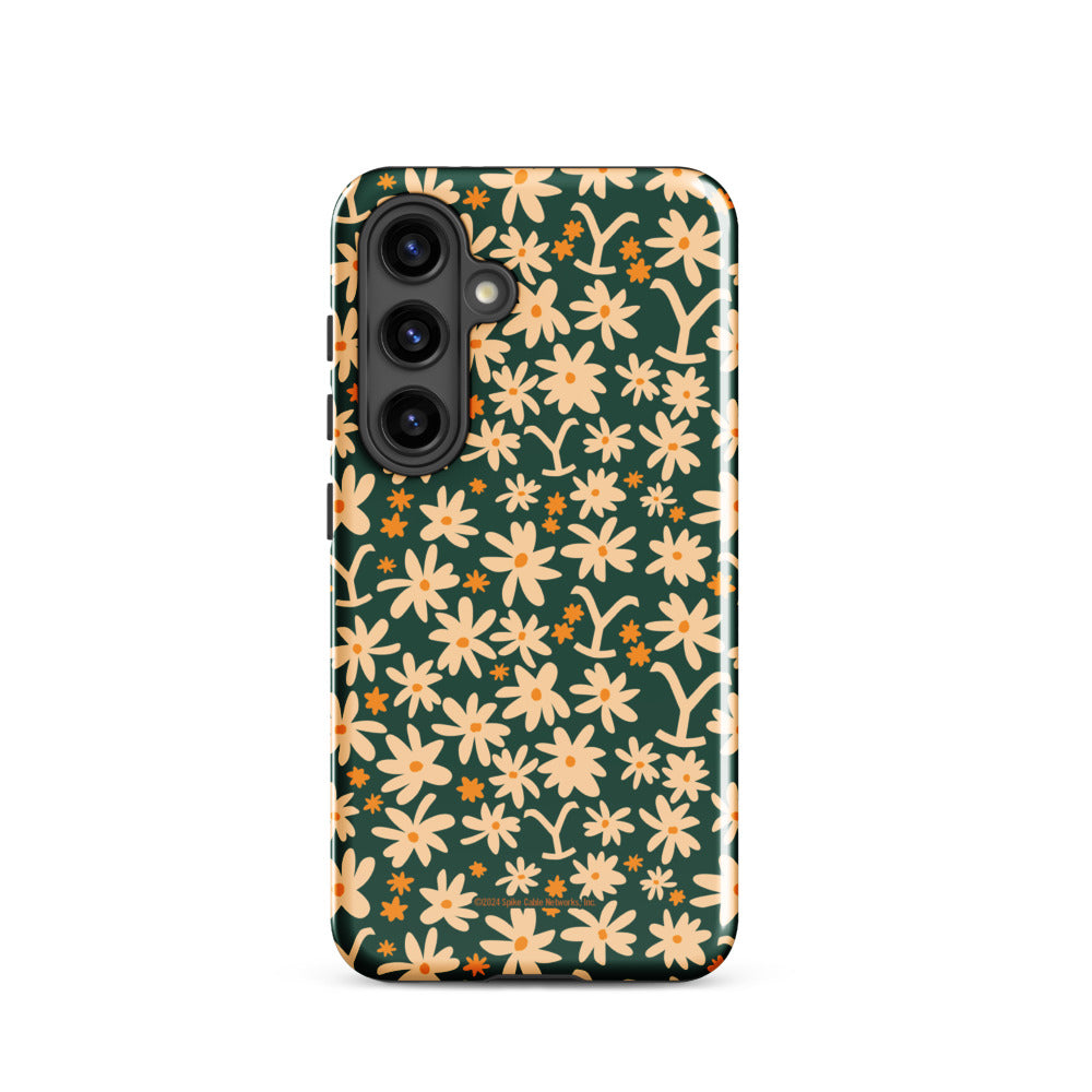 Yellowstone Floral Tough Samsung Case - Paramount Shop