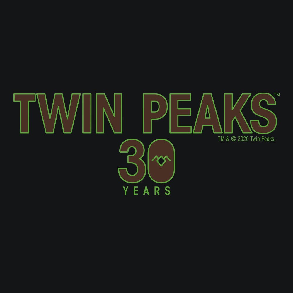 Twin Peaks 30th Anniversary Logo Women's Tri - Blend T - Shirt - Paramount Shop