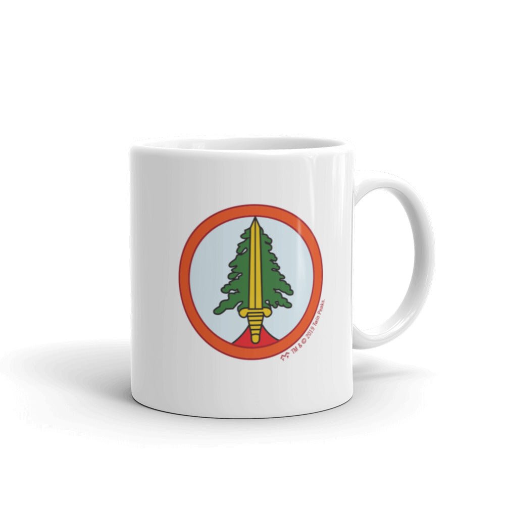 Twin Peaks Taza Bookhouse Boys Patch White