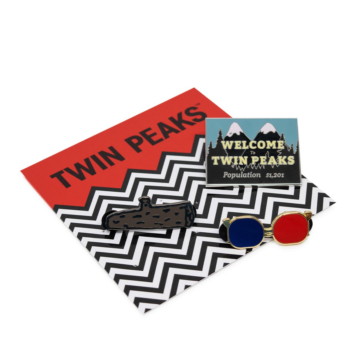 Twin Peaks Enamel Pin Set - Paramount Shop