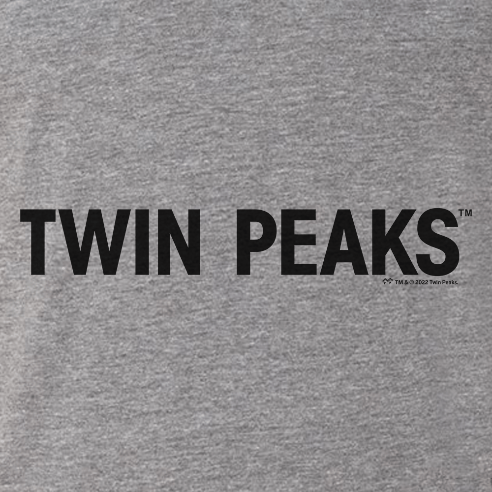 Twin Peaks Logo Men's Tri - Blend T - Shirt - Paramount Shop