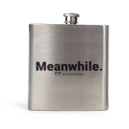 Twin Peaks Meanwhile 3D Stainless Steel Flask - Paramount Shop