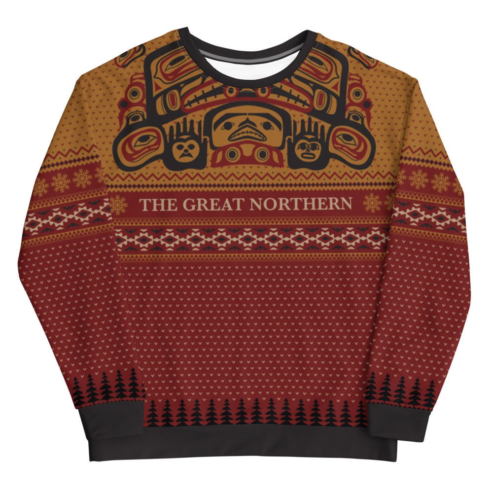 Twin Peaks The Great Northern Hotel Holiday Sweatshirt - Paramount Shop