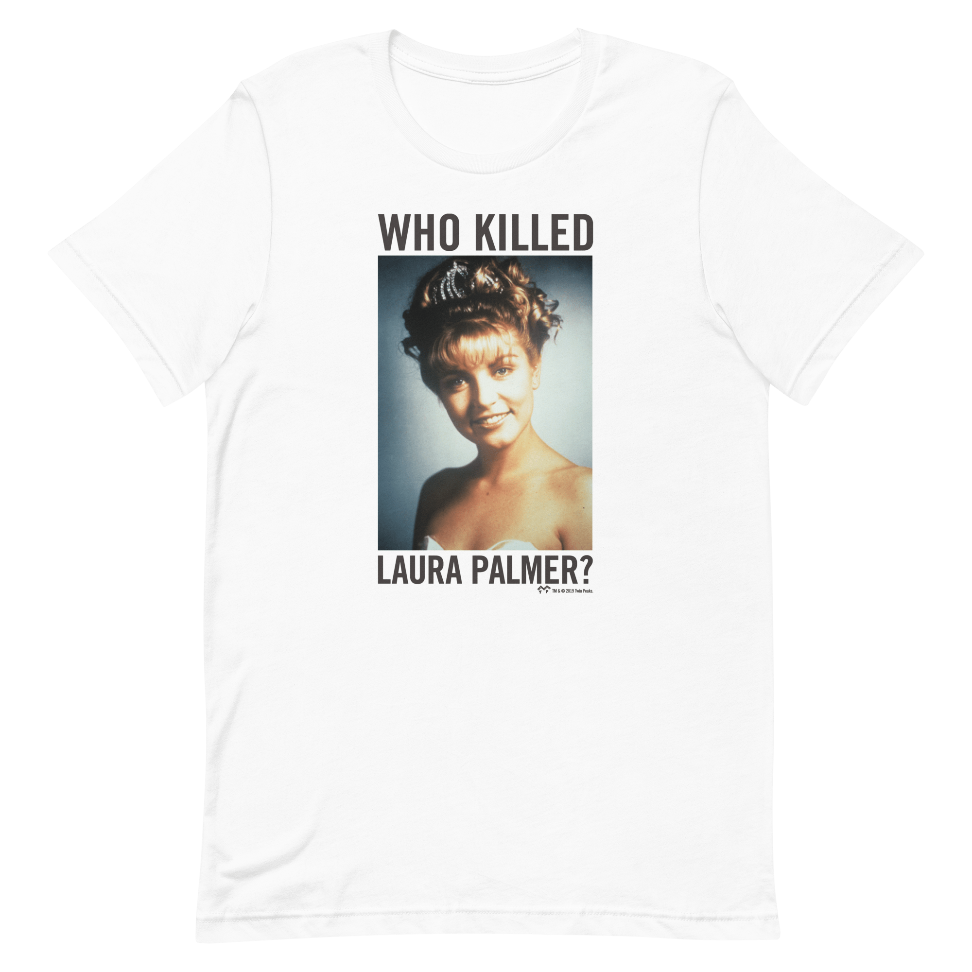 Twin Peaks ¿Quién mató a Laura Palmer? Adultos Camiseta de manga corta