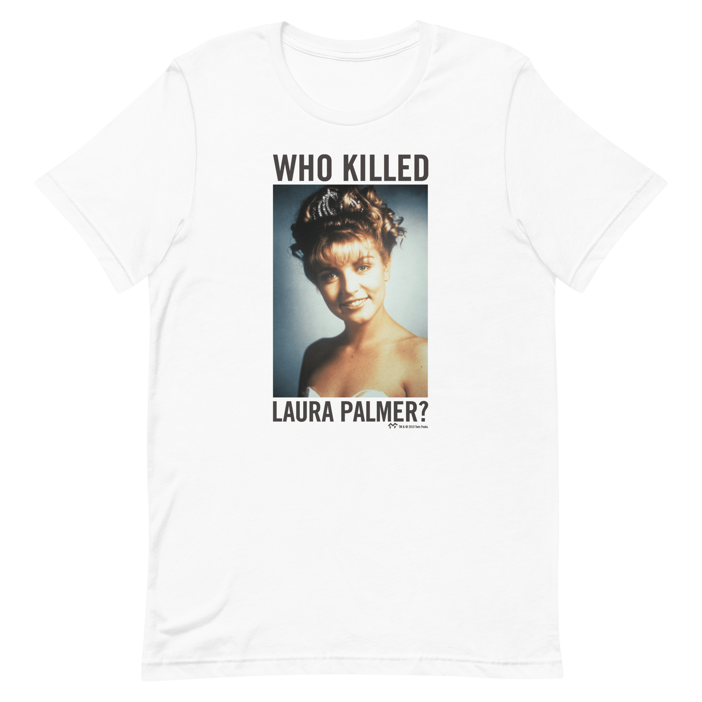 Twin Peaks Who Killed Laura Palmer? Adult Short Sleeve T - Shirt - Paramount Shop