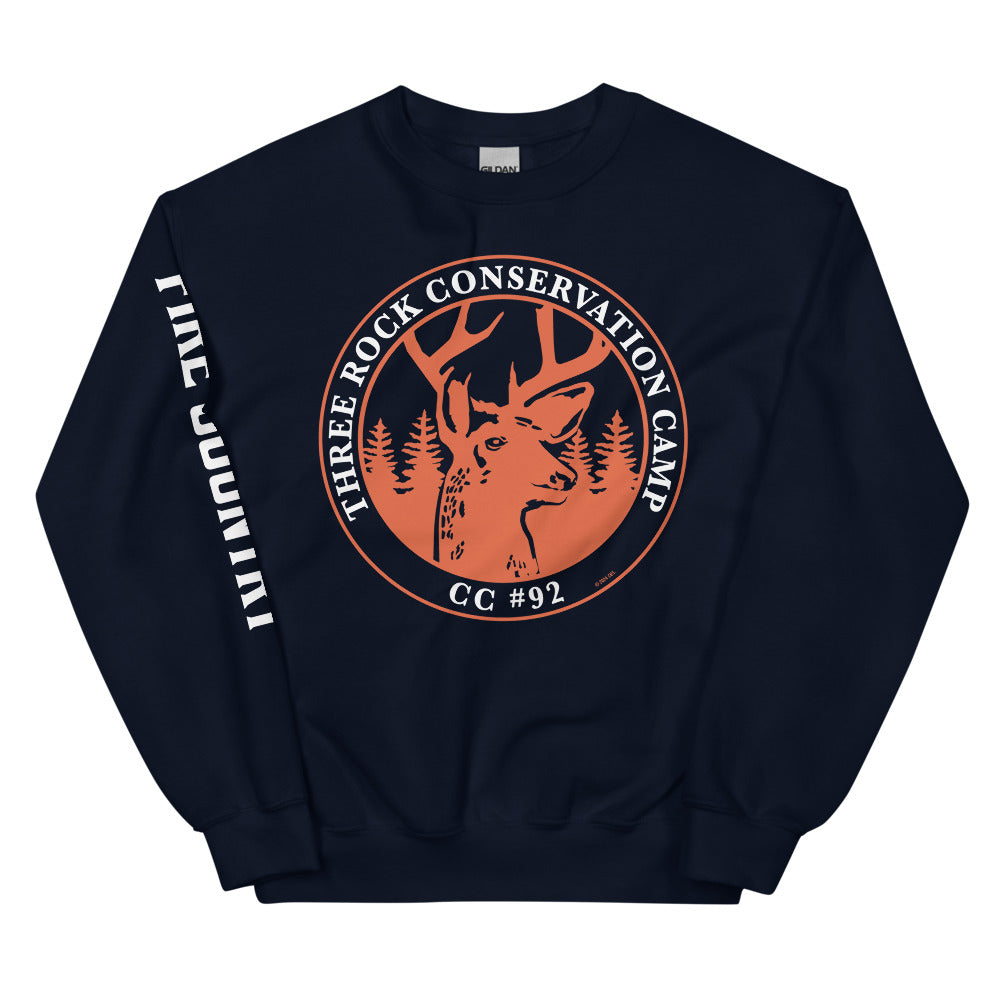 Camp de conservation Fire Country Three Rock Unisexe Sweatshirt