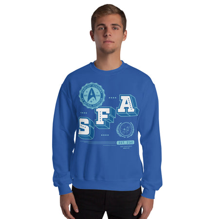 Star Trek Starfleet Academy SFA Sweatshirt mit Rundhalsausschnitt