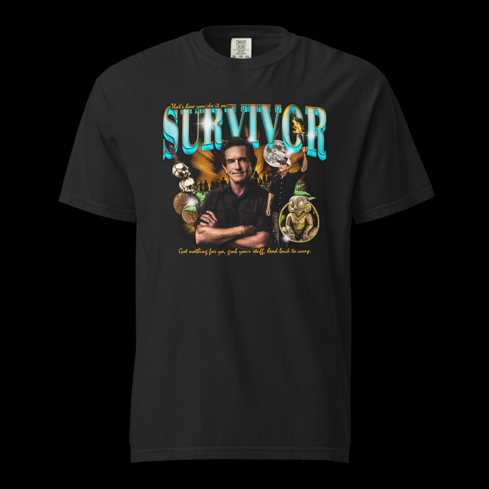 Survivor Jeff Heartthrob T-Shirt surdimensionné