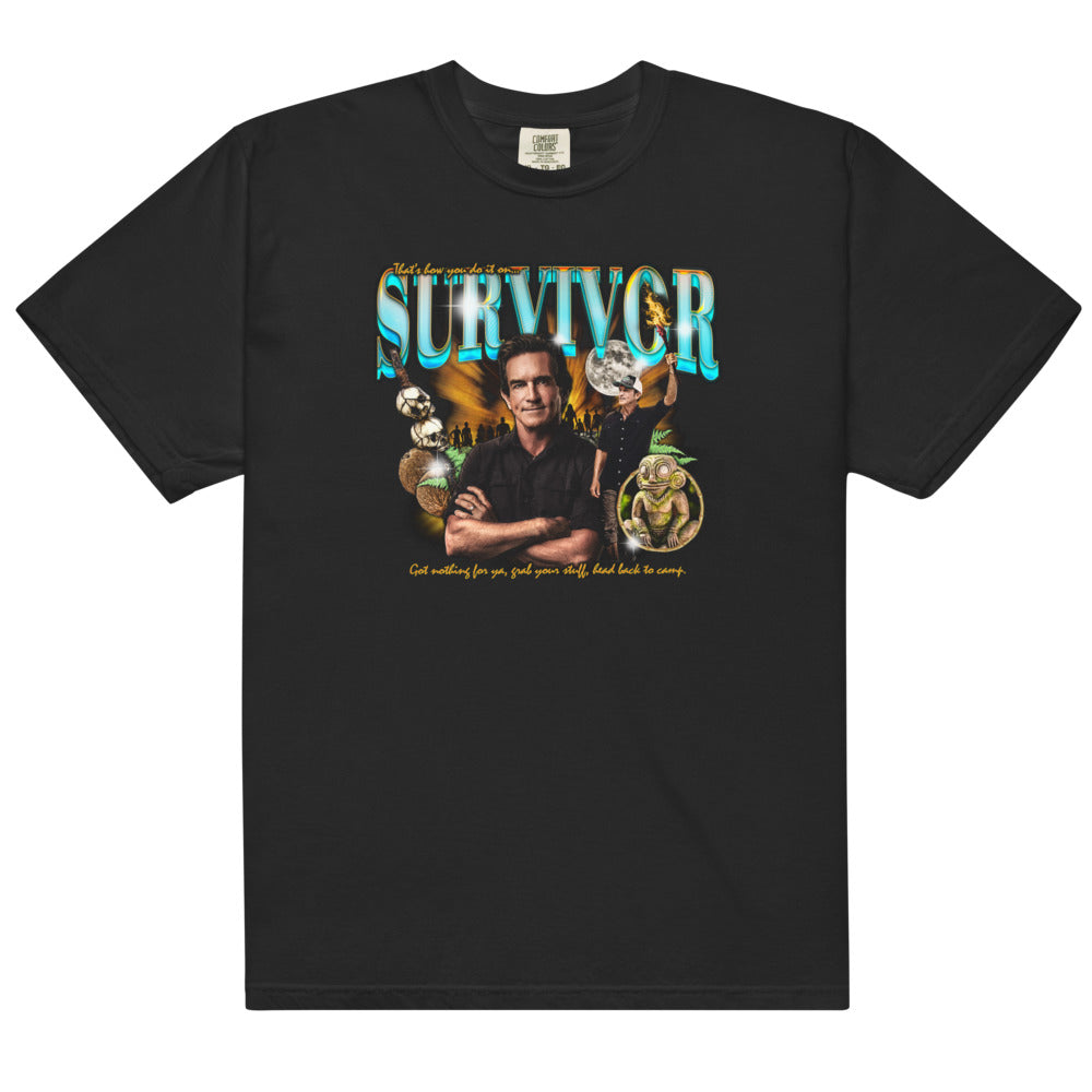 Survivor Jeff Heartthrob T-Shirt surdimensionné