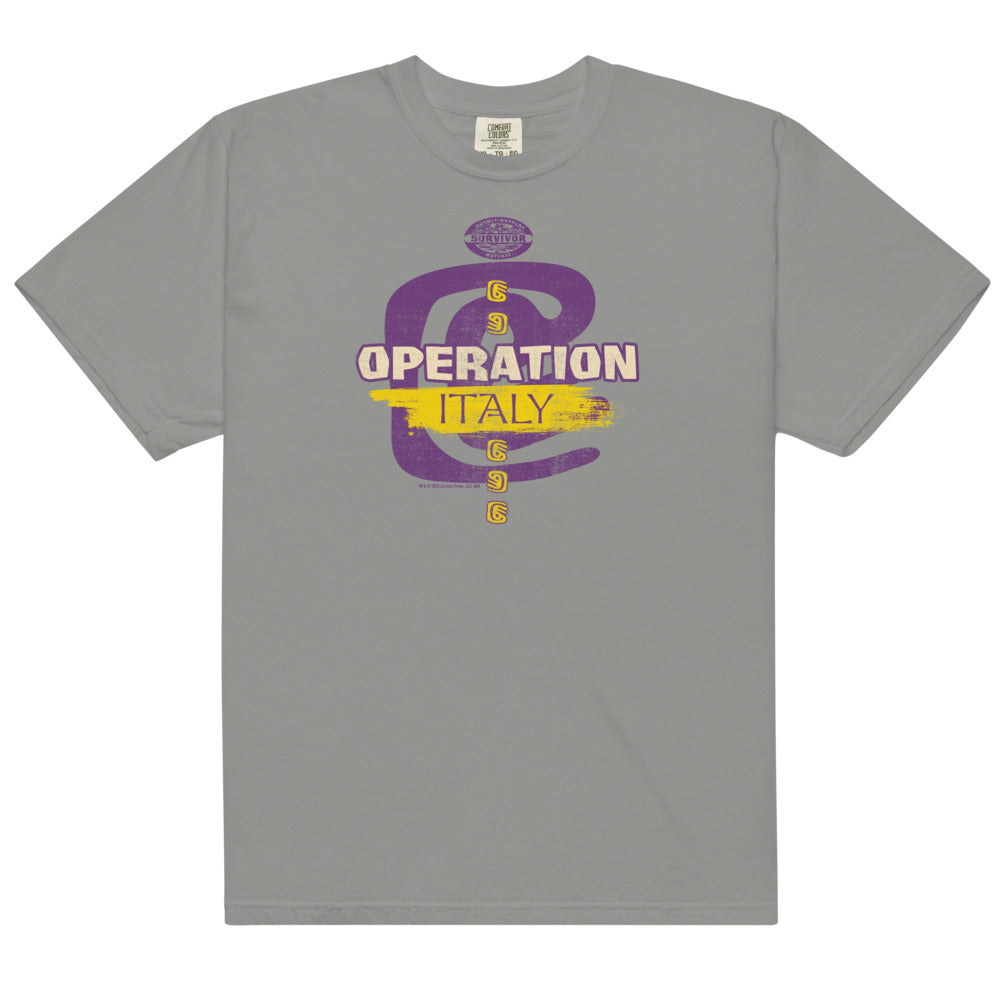 Survivor Operation Italien Unisex Komfort Farben T-Shirt