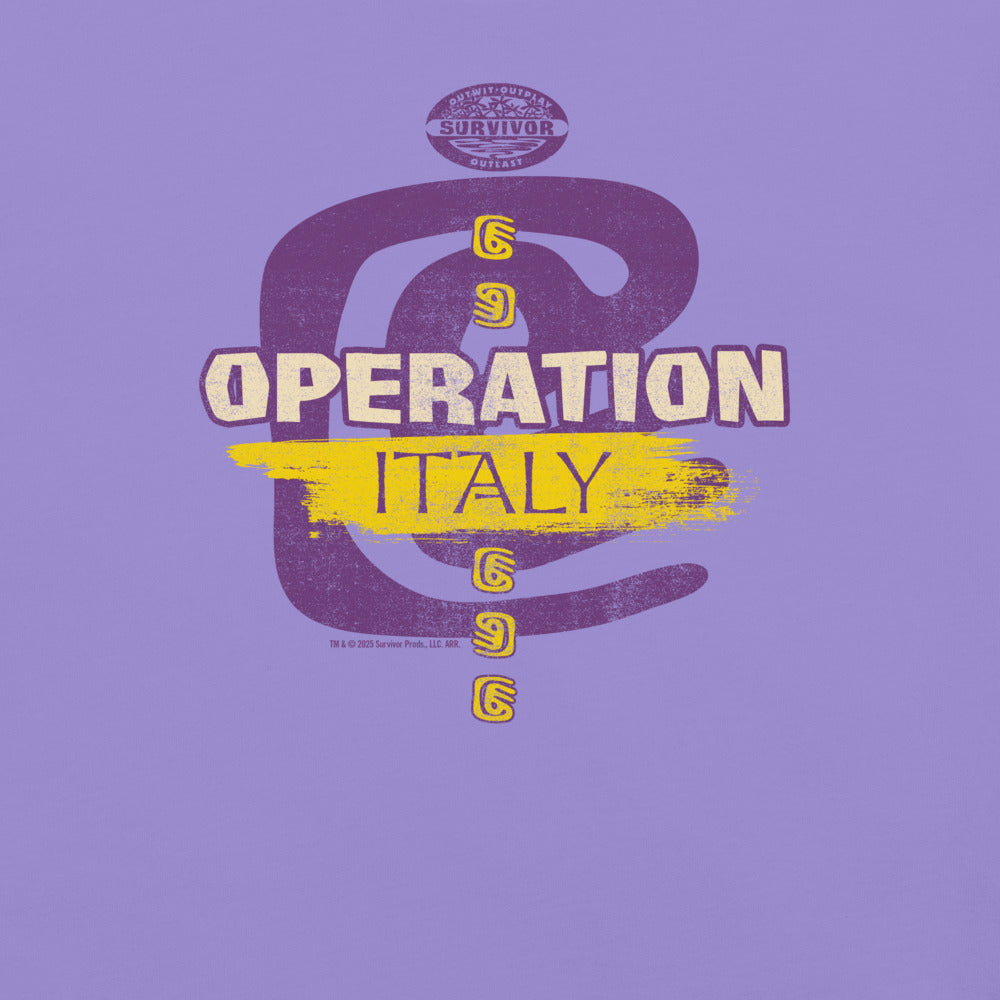 Survivor Operation Italien Unisex Komfort Farben T-Shirt