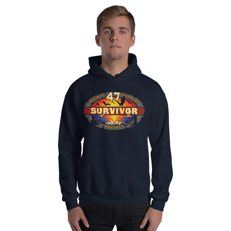 SURVIVOR Saison 47 Logo Unisexe Sweat à capuche