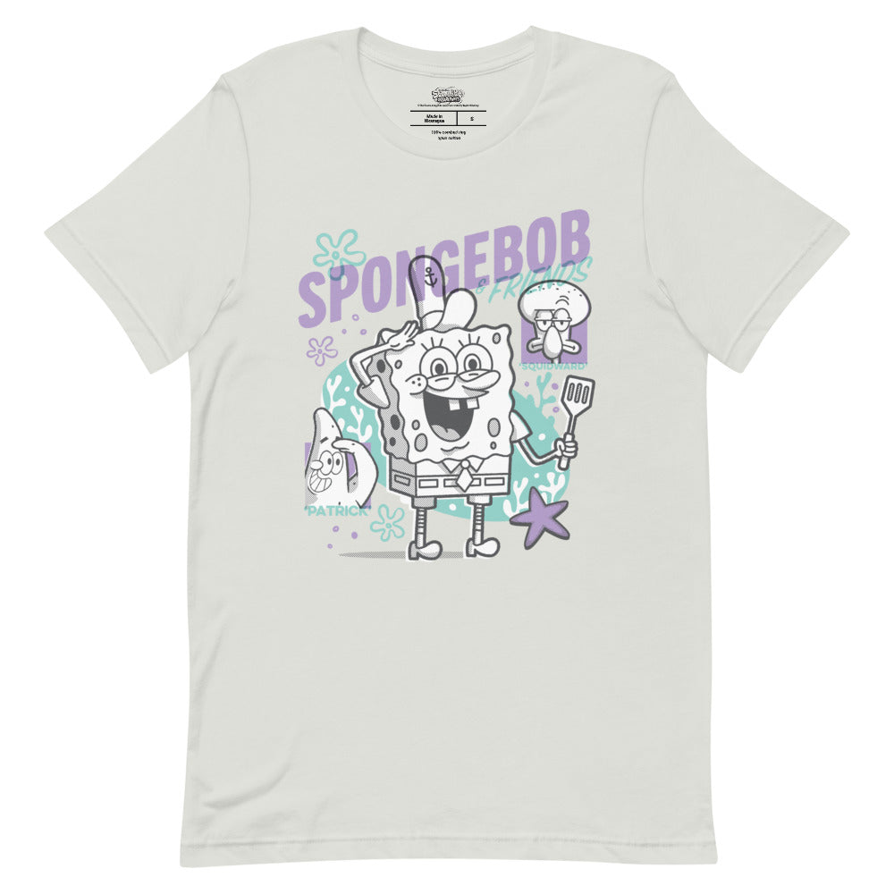 SpongeBob Schwammkopf SpongeBob und Freunde Unisex T-Shirt