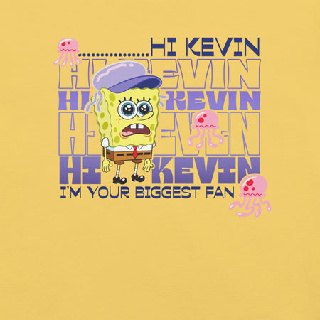 Bob Esponja Pantalones Cuadrados Hola Kevin Unisex Camiseta