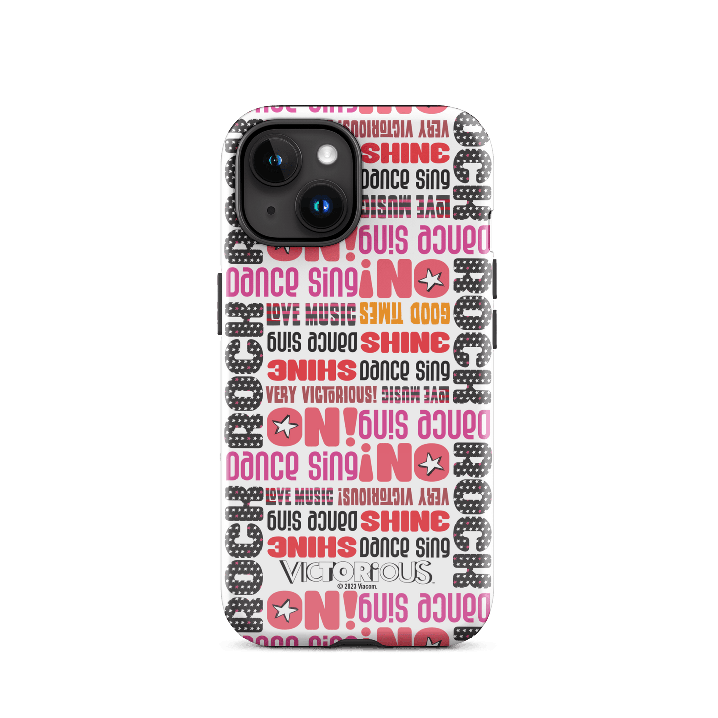 Victorious Dance Sing Shine Pattern Tough Phone Case - iPhone - Paramount Shop