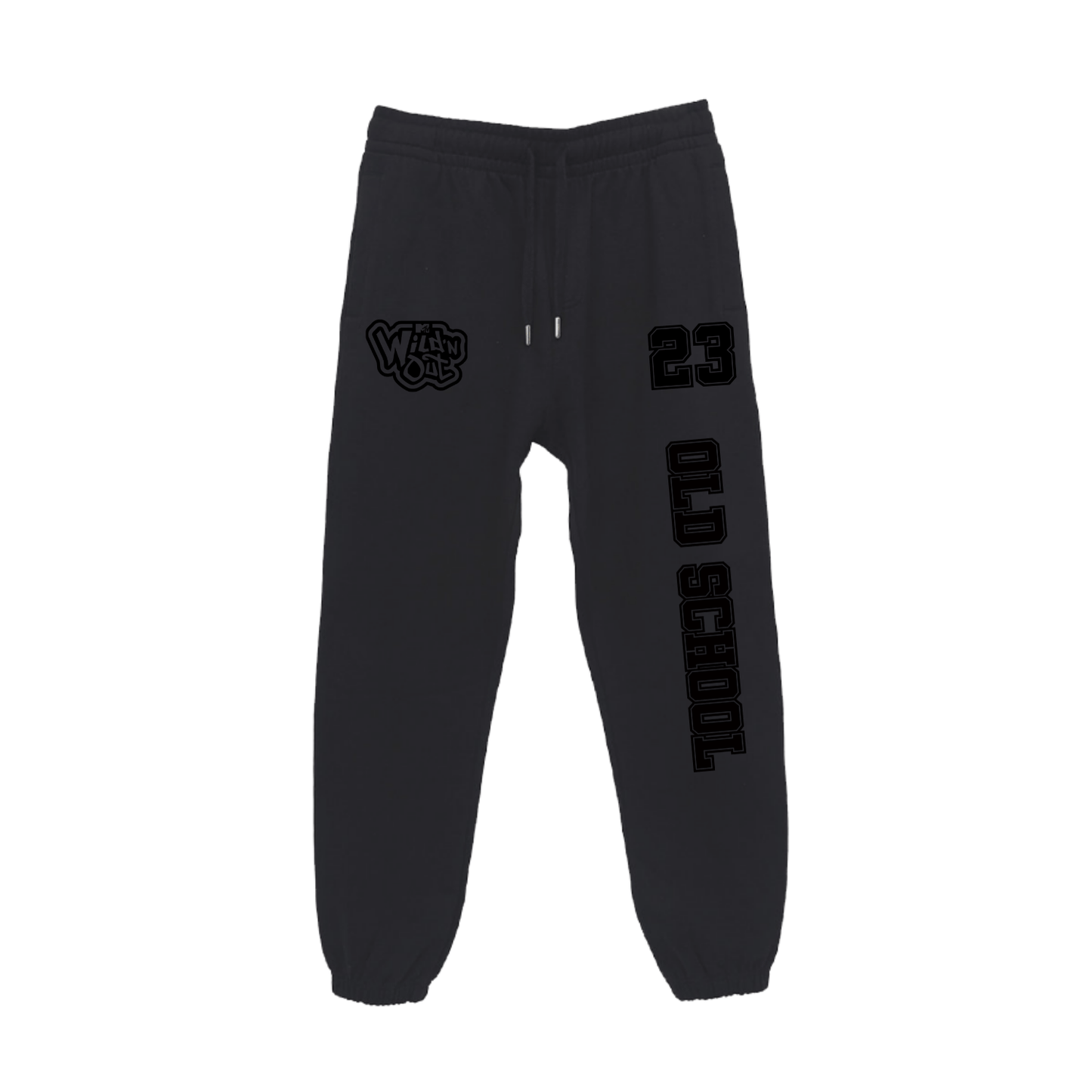 Wild 'N Out Black on Black Old School Vintage Joggers - Paramount Shop