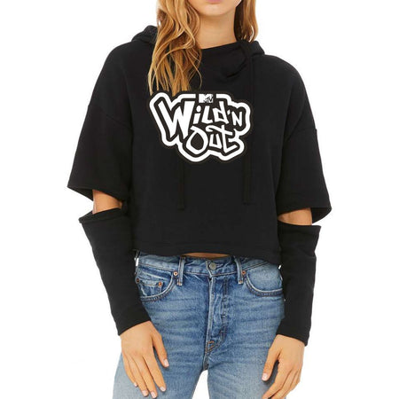 Wild 'N Out Logo Women's Cut Out Hooded Sweatshirt - Paramount Shop