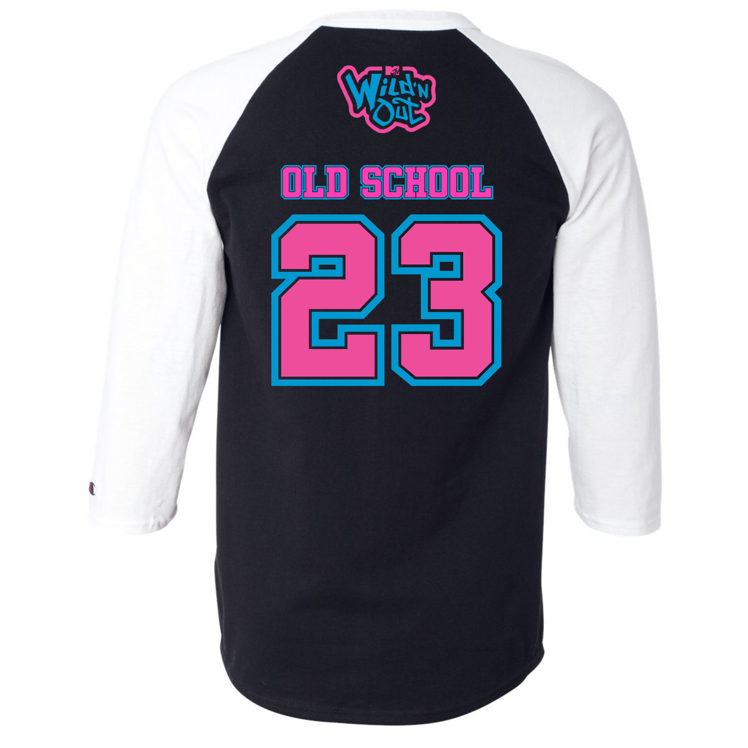 Wild 'N Out Neon Old School 3/4 Sleeve Baseball T - Shirt - Paramount Shop