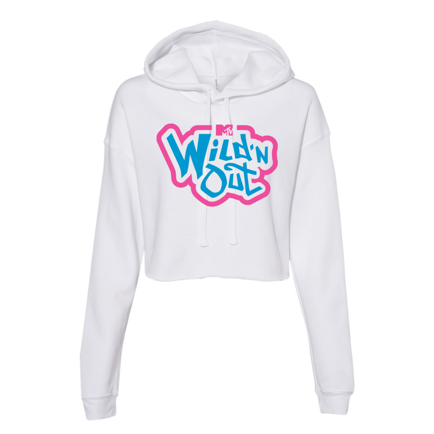 Wild 'N Out Neon Women's New School Crop Fleece Hoodie - Paramount Shop