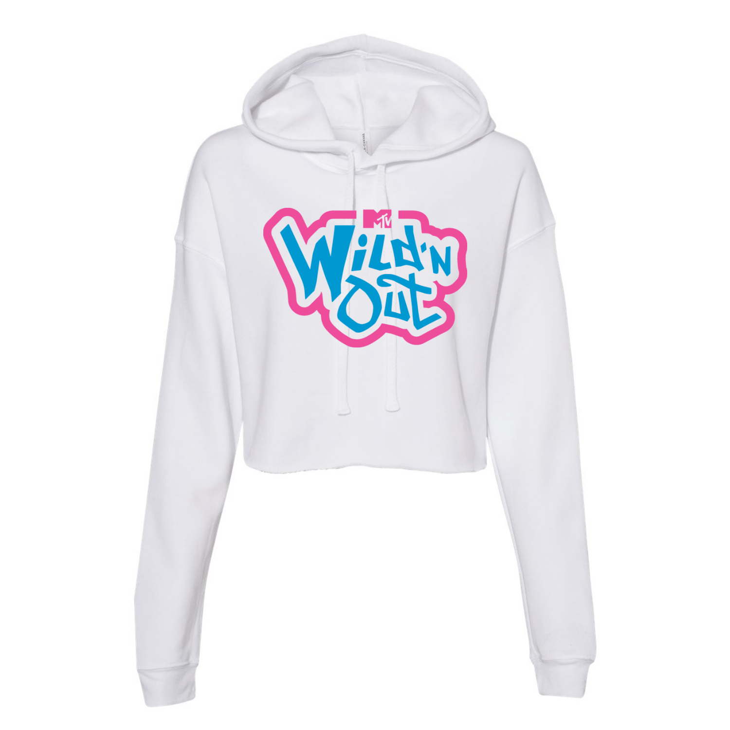 Wild 'N Out Neon Women's New School Crop Fleece Hoodie - Paramount Shop