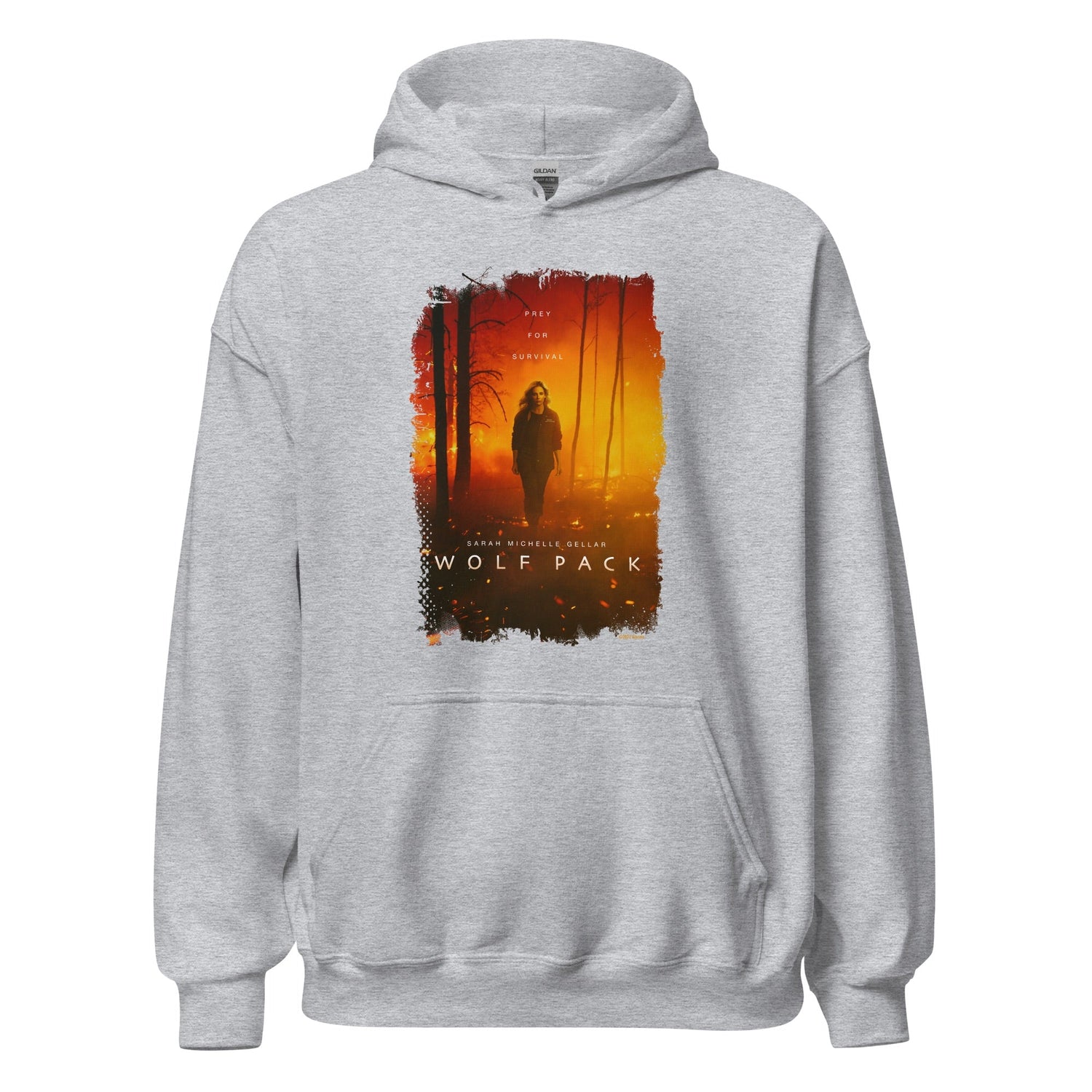 Wolf Pack Prey For Survival Adult Hooded Sweatshirt - Paramount Shop
