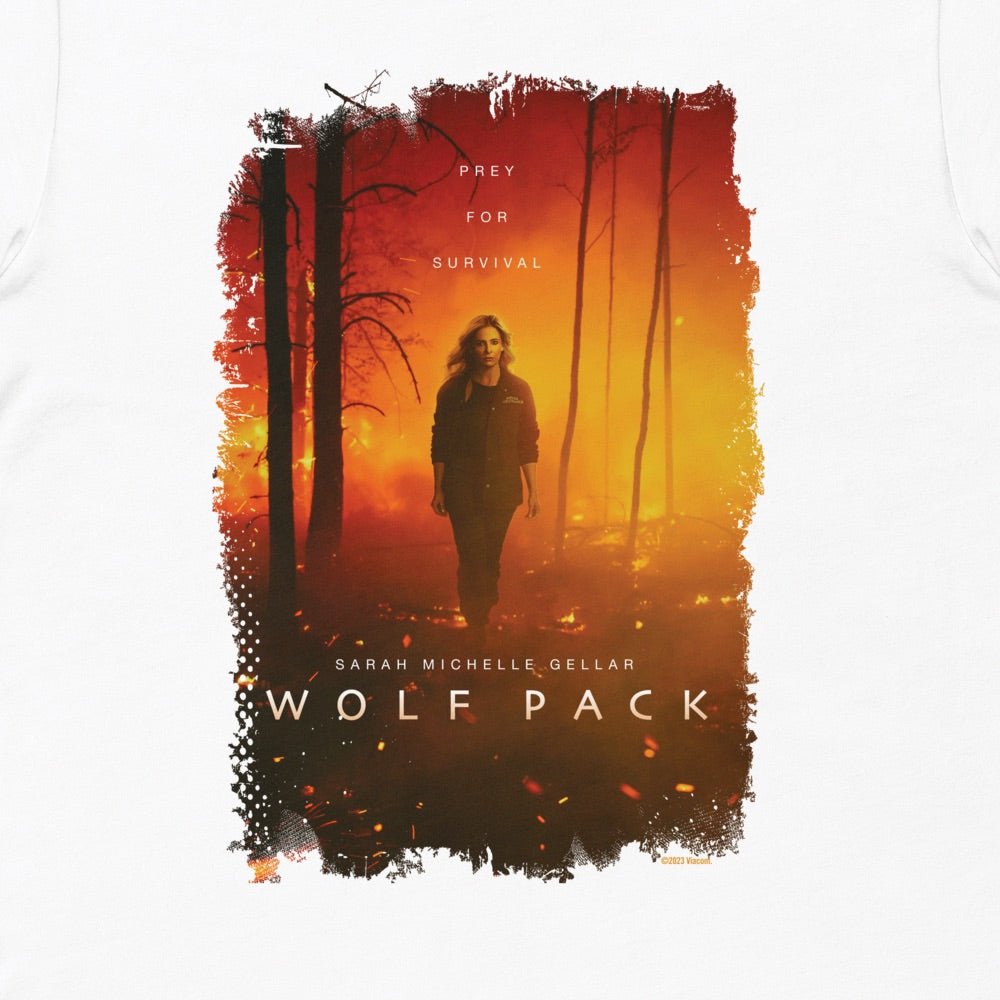 Wolf Pack Prey For Survival Adult Short Sleeve T - Shirt - Paramount Shop