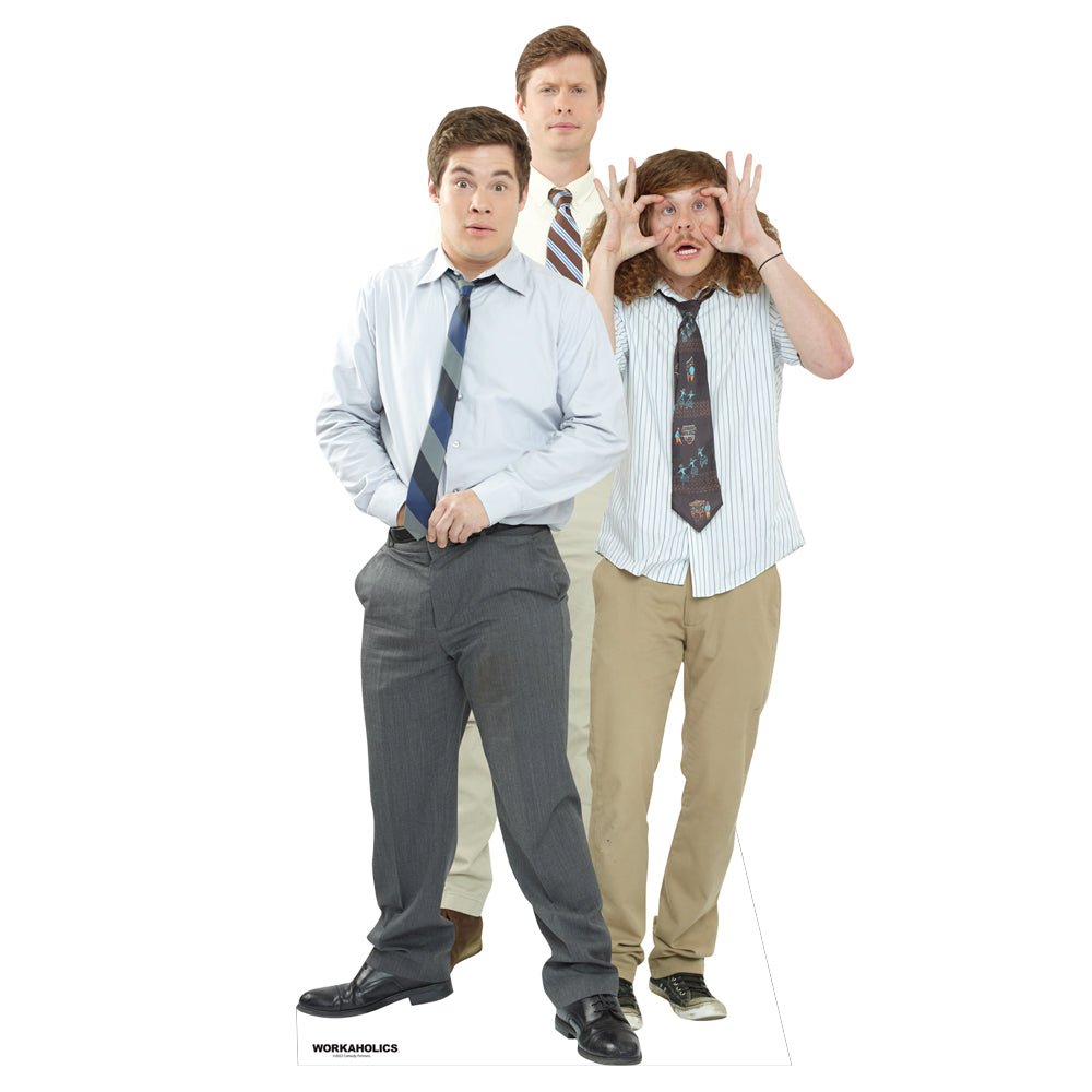 Workaholics Group Cardboard Cutout Standee - Paramount Shop