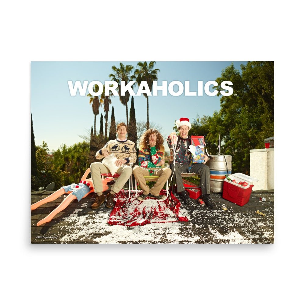 Workaholics Rooftop Premium Poster - Paramount Shop