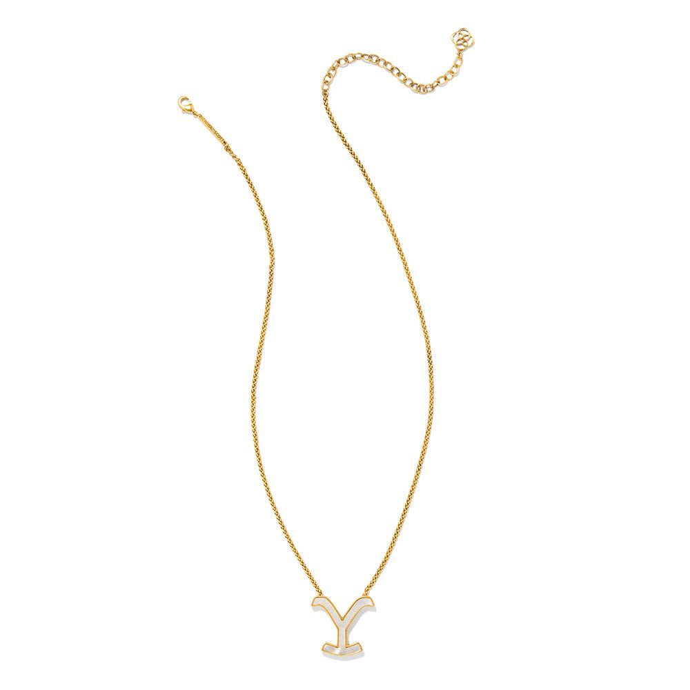 Yellow Rose by Kendra Scott x Yellowstone Dutton Pendant Necklace - Paramount Shop