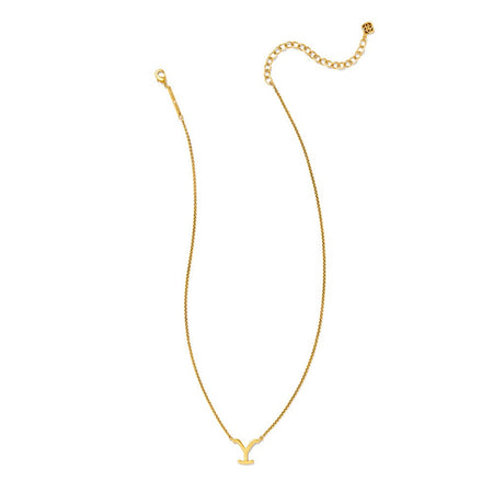 Yellow Rose by Kendra Scott x Yellowstone Dutton Small Short Pendant Necklace - Paramount Shop