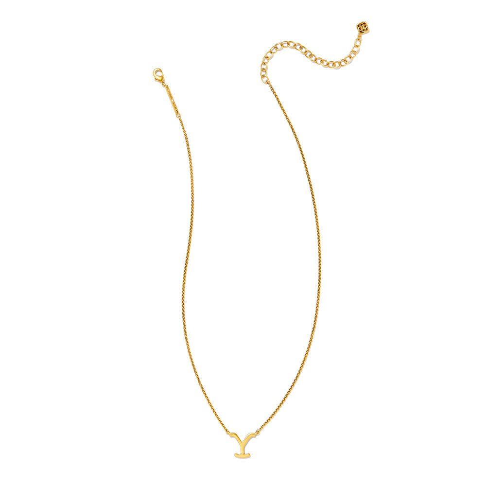 Yellow Rose by Kendra Scott x Yellowstone Dutton Small Short Pendant Necklace - Paramount Shop