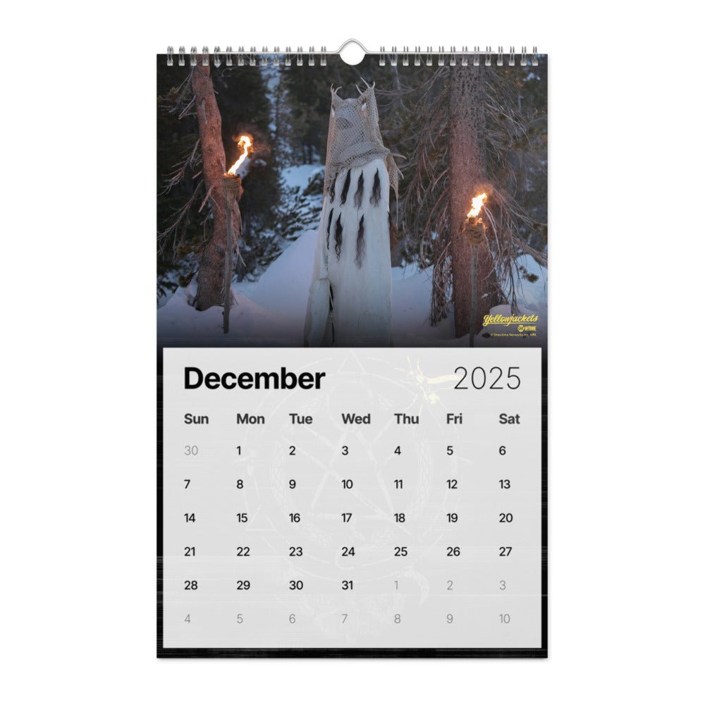 Yellowjackets 2025 Wall Calendar - Paramount Shop