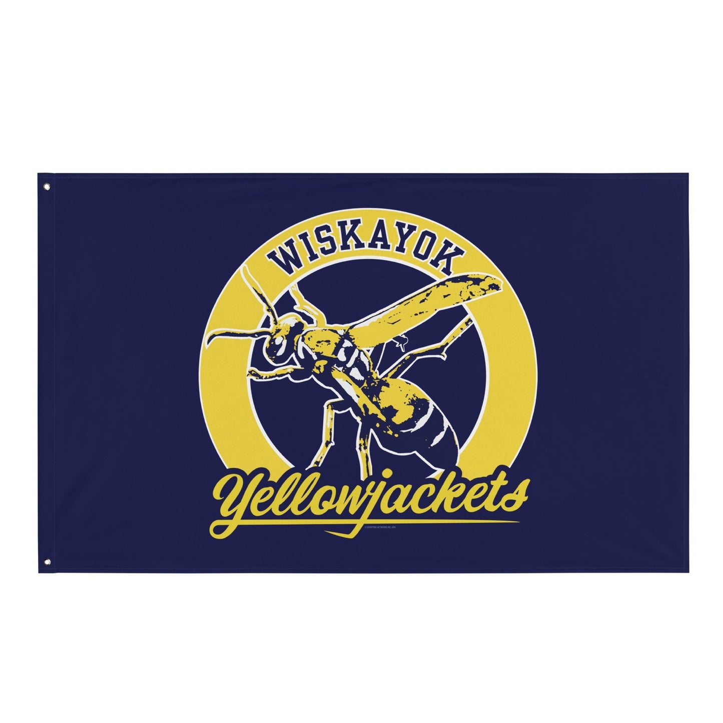 Yellowjackets Badge Flag - Paramount Shop