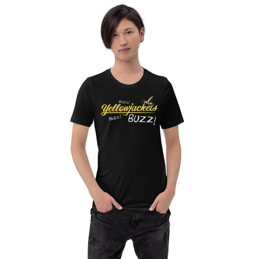 Yellowjackets Buzz! Buzz! Buzz! Unisex T-Shirt - Paramount Shop