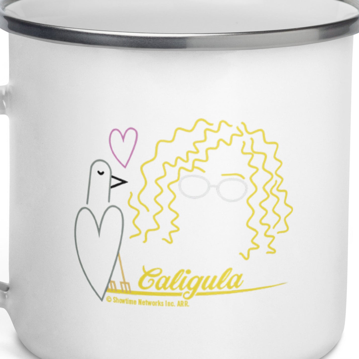 Yellowjackets Caligula Enamel Mug - Paramount Shop