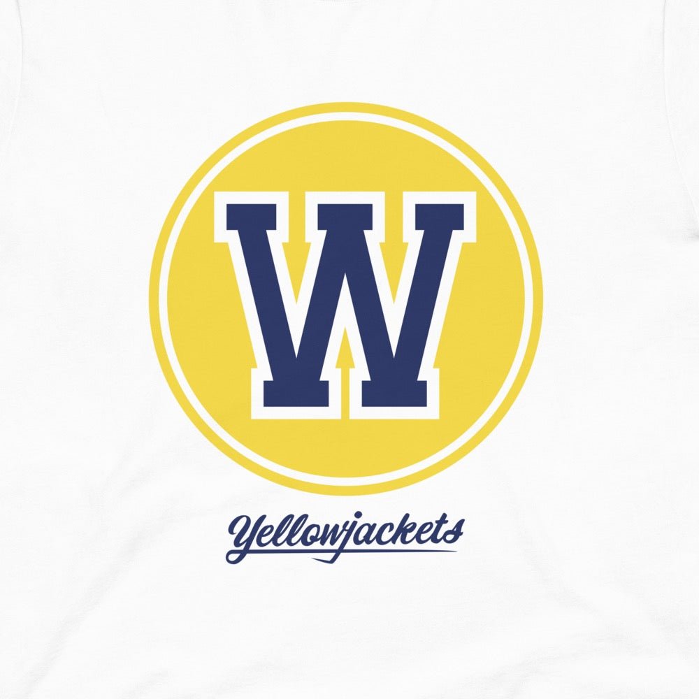 Yellowjackets W Varsity Logo Adult Short Sleeve T - Shirt - Paramount Shop