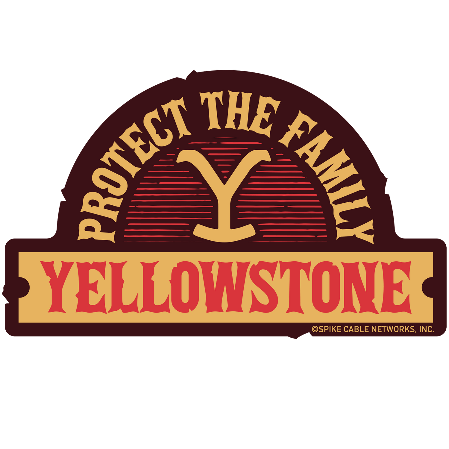Yellowstone Assorted Patches Sticker Pack of 3 - Paramount Shop