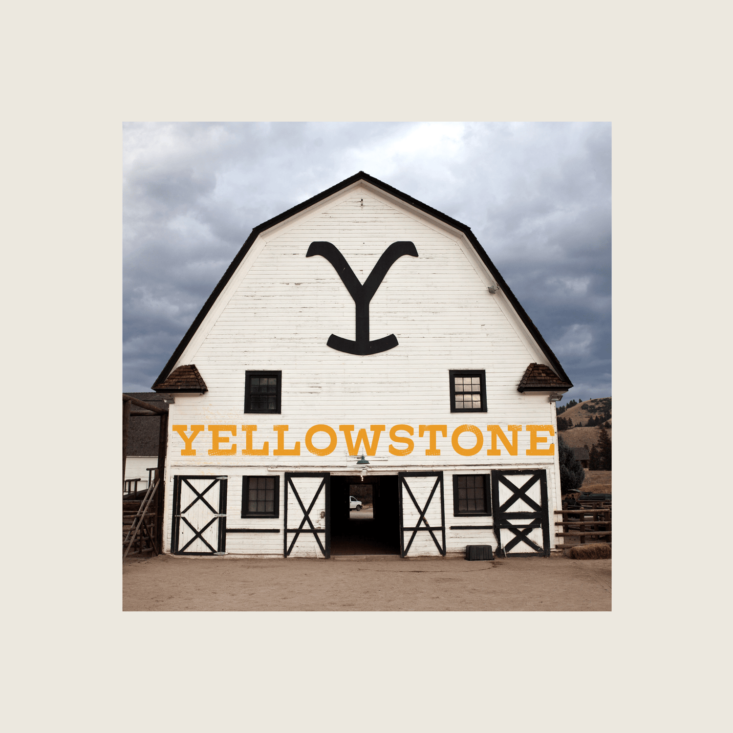Yellowstone Barn Canvas - Paramount Shop