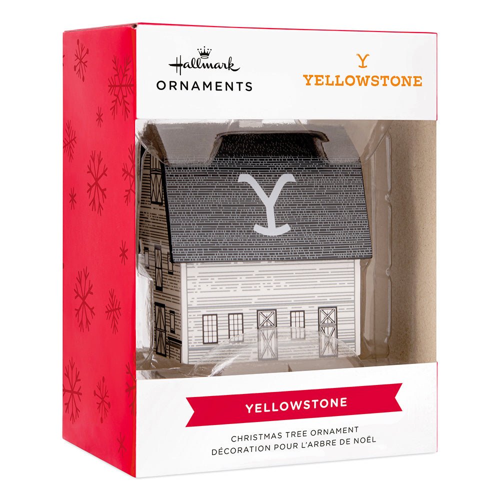 Yellowstone Barn Resin Hallmark Ornament - Paramount Shop