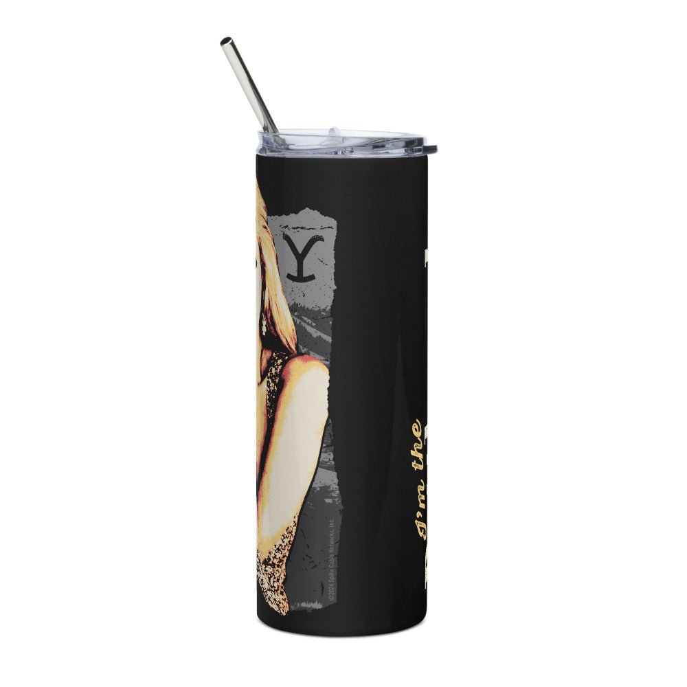 Yellowstone Beth Dutton Ratttlesnake Tumbler - Paramount Shop