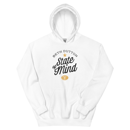 Yellowstone Beth Dutton State of Mind Hooded Sweatshirt - Paramount Shop