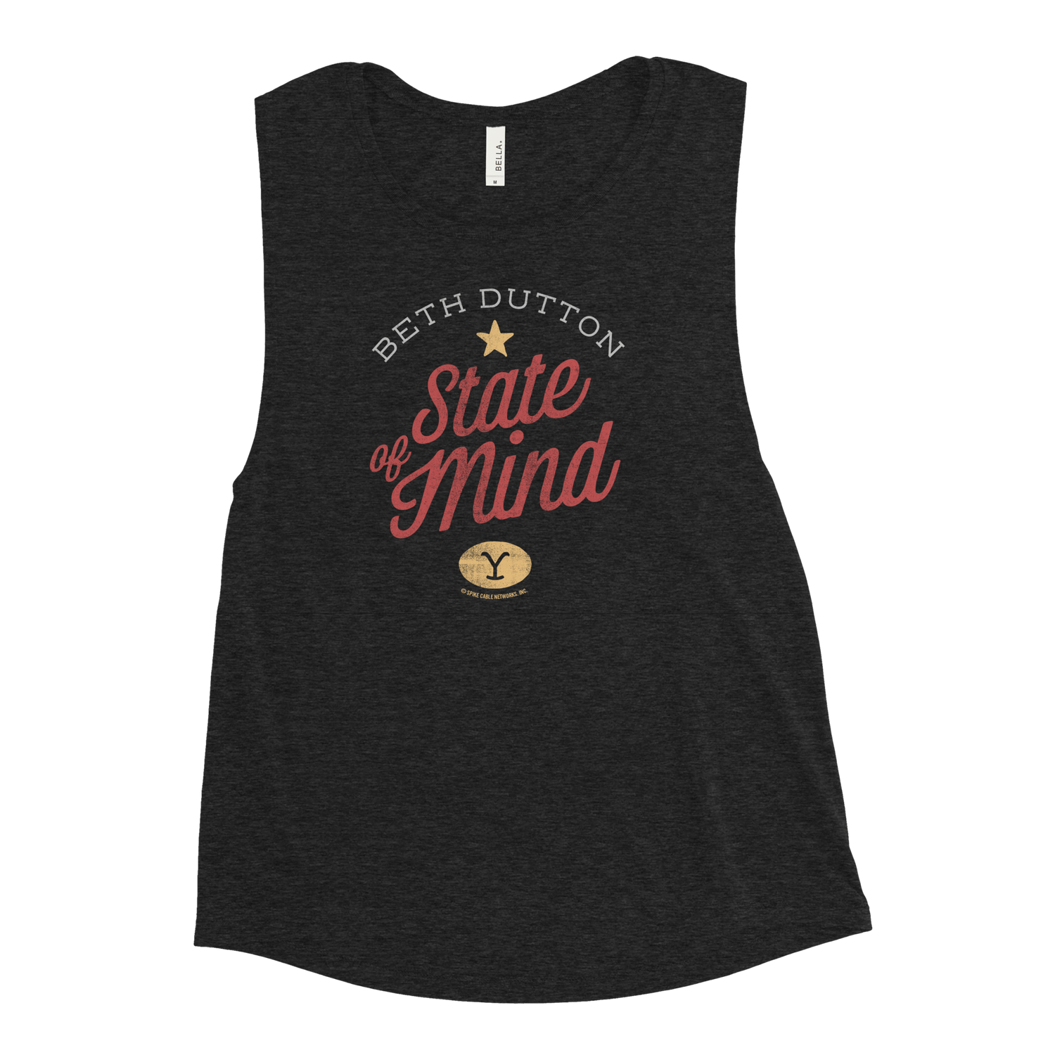 Yellowstone Beth Dutton State of Mind Women's Muscle Tank Top - Paramount Shop