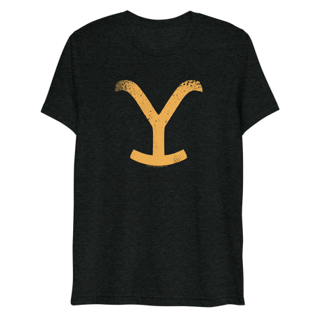Yellowstone Big Y Logo Tri - Blend T - Shirt - Paramount Shop