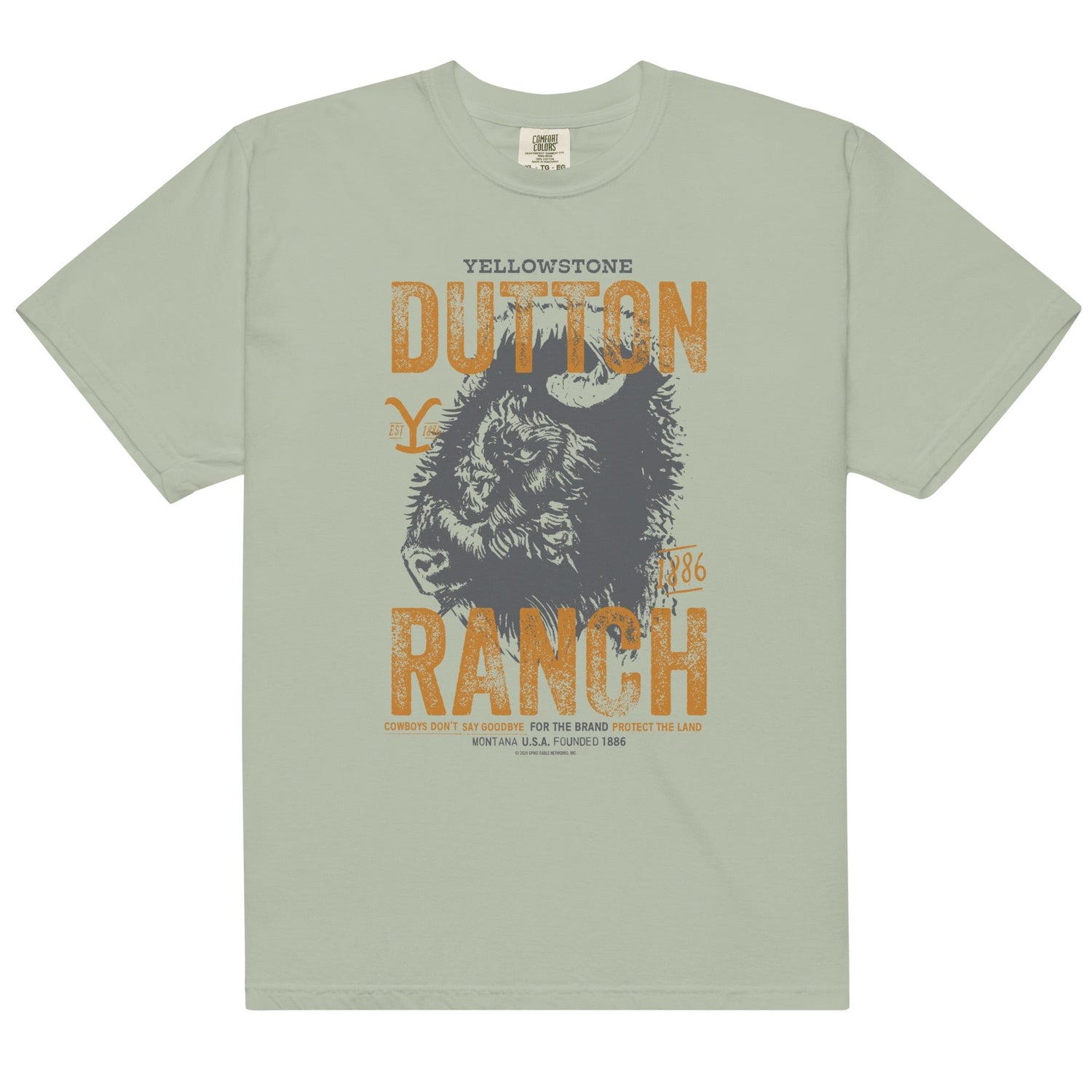 Yellowstone Bison Comfort Colors T - Shirt - Paramount Shop